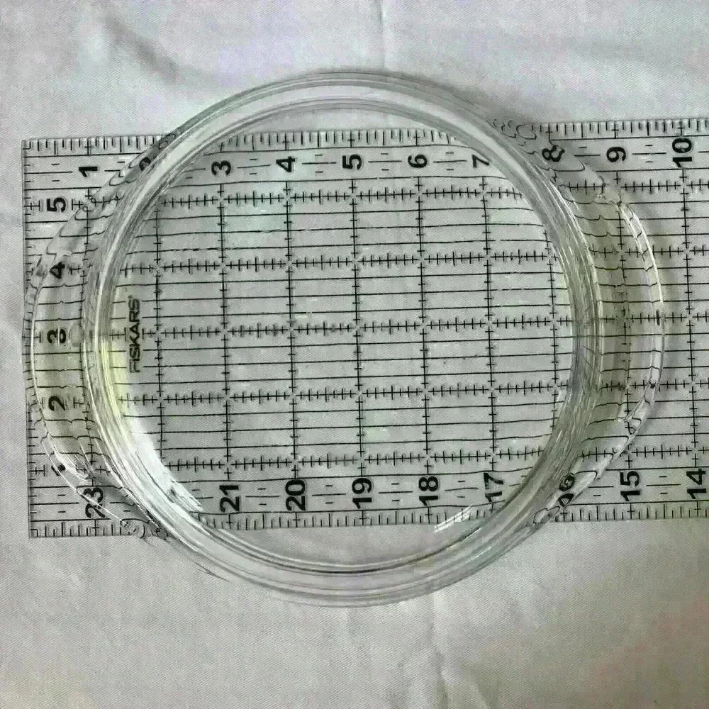Pyrex Clear Glass Round Replacement Lid Only 683 C B-5 Vintage - Fits 7